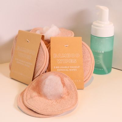 Bamboo Makeup Remover Pads 3pk